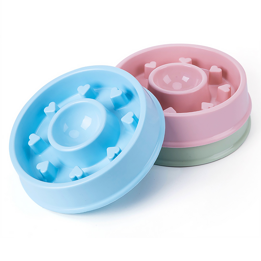 Wholesale Eco-Friendly PP Puzzle Slow Feeder Dog Bowl Interactive Bloat Stop Anti Choking Everyday Use