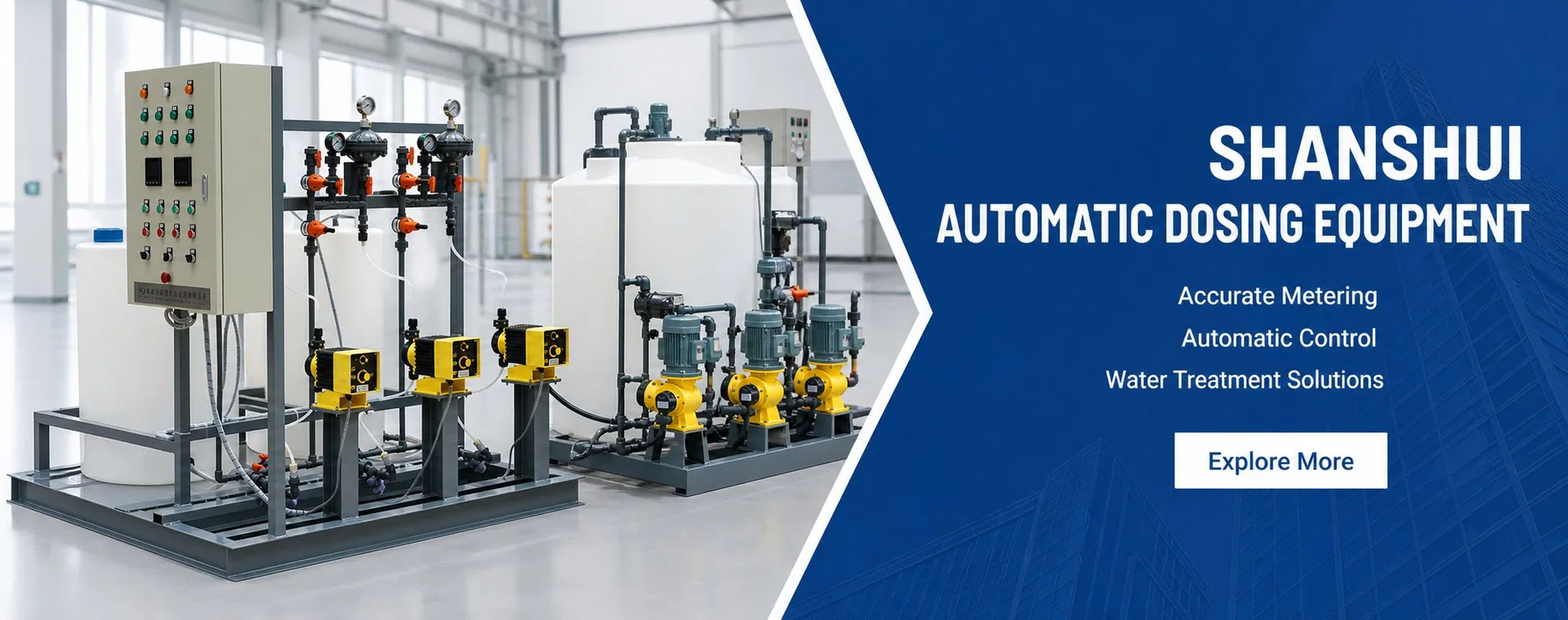 Chemical Feeding System Automatic Control Design for Industrial Water Applications