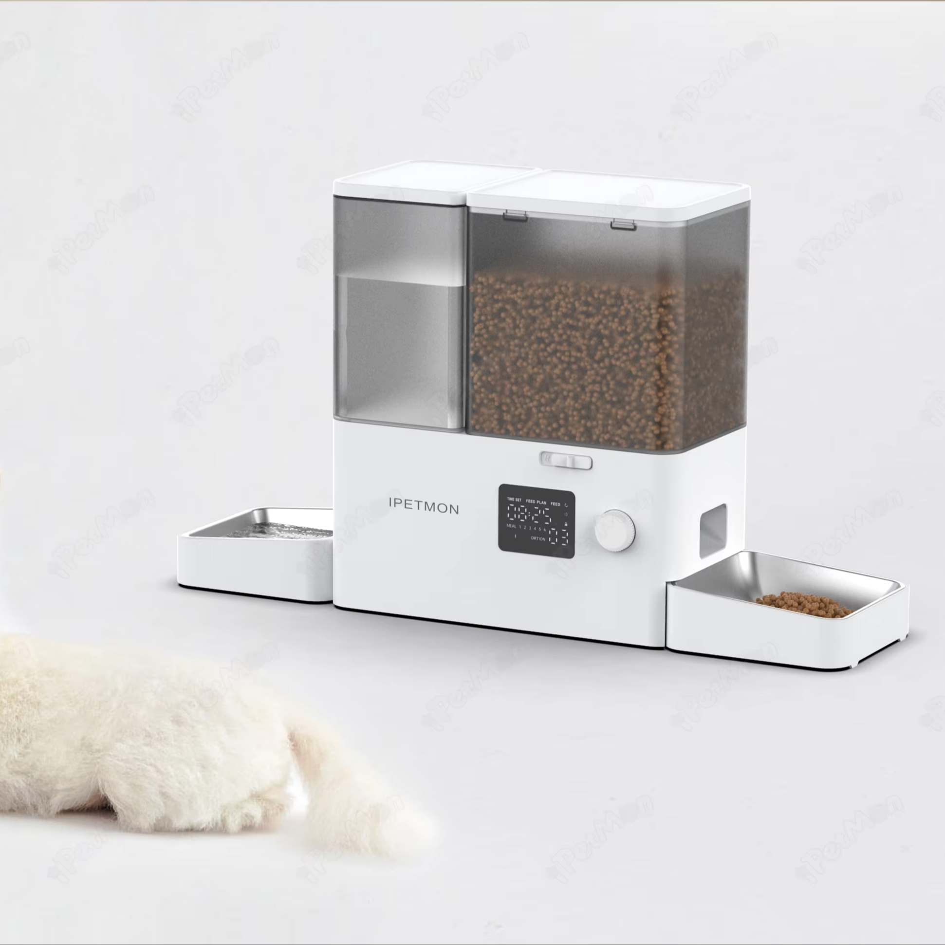 Automatic Water And Food Integration Pet Feeder New Smart Dog Food Pet Dispenser For Dogs