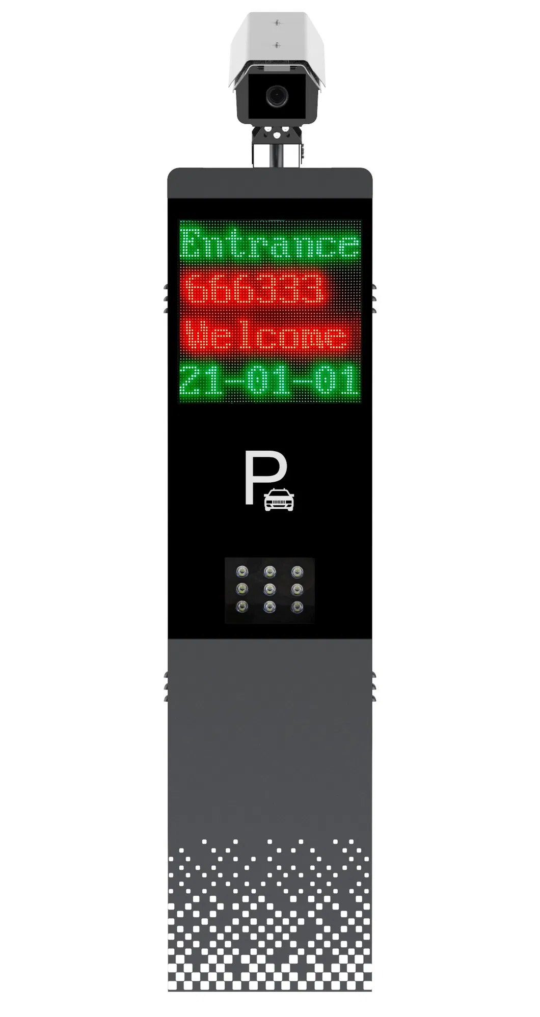 Smart RFID Barrier Gate System with License Plate Recognition