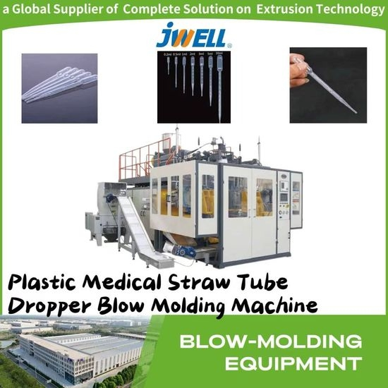 Jwell Food Research/ Medical Industrial Plastic Medical Straw Tube/Dropper Blow Molding Machine