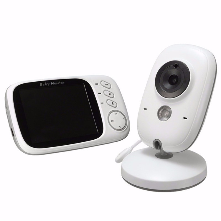 NEW 2.8 Inch Display 720P Night Vision Lullaby 2.4GHz Wireless Audio Video Temperature Feeding Timer Baby Camera Monitor NO Wifi