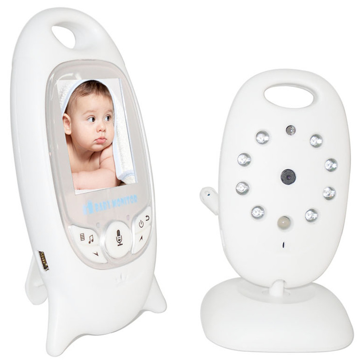 NEW 2.8 Inch Display 720P Night Vision Lullaby 2.4GHz Wireless Audio Video Temperature Feeding Timer Baby Camera Monitor NO Wifi
