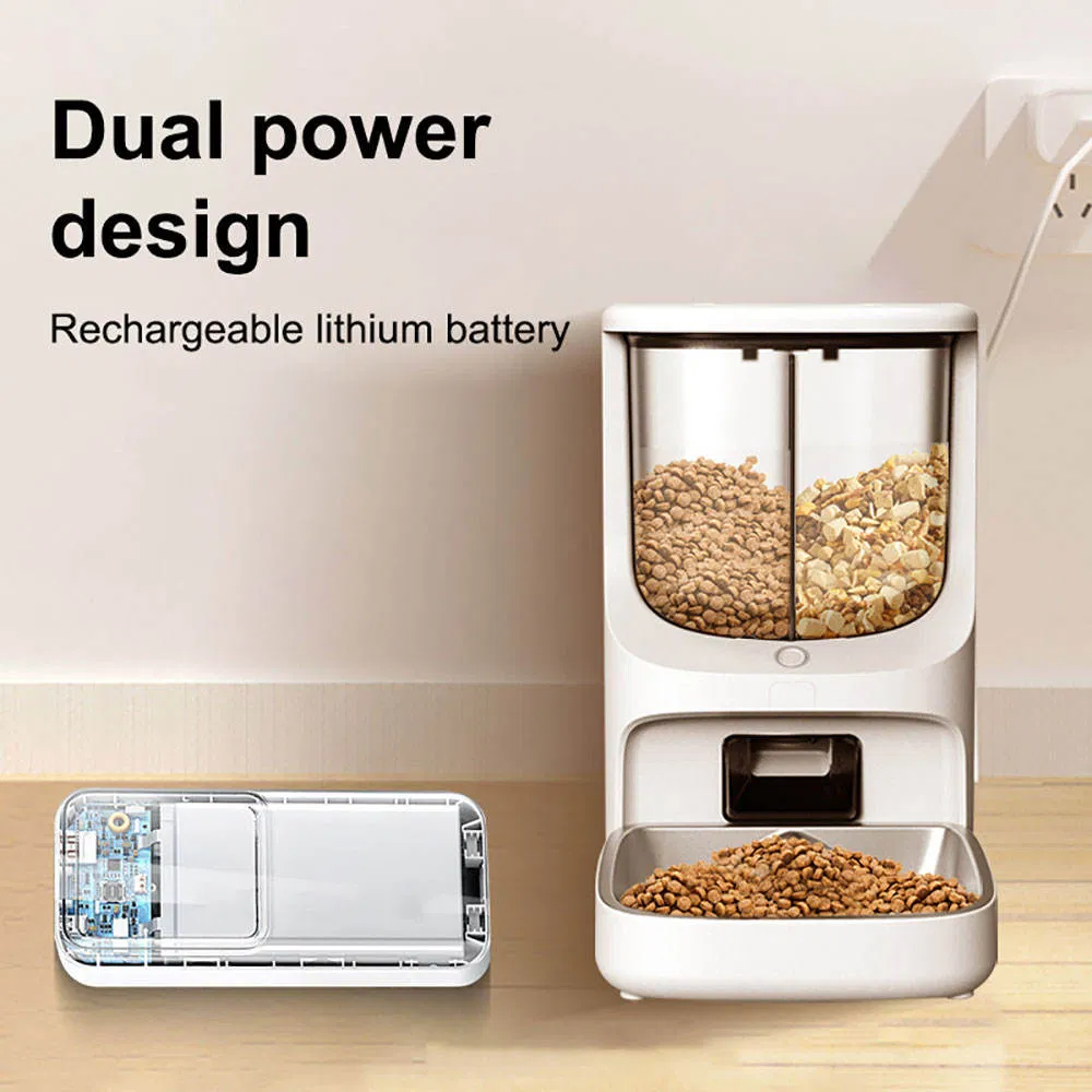 UV Sterilizing 5L Large Capacity Pet Product Slow Feeding with APP Remote