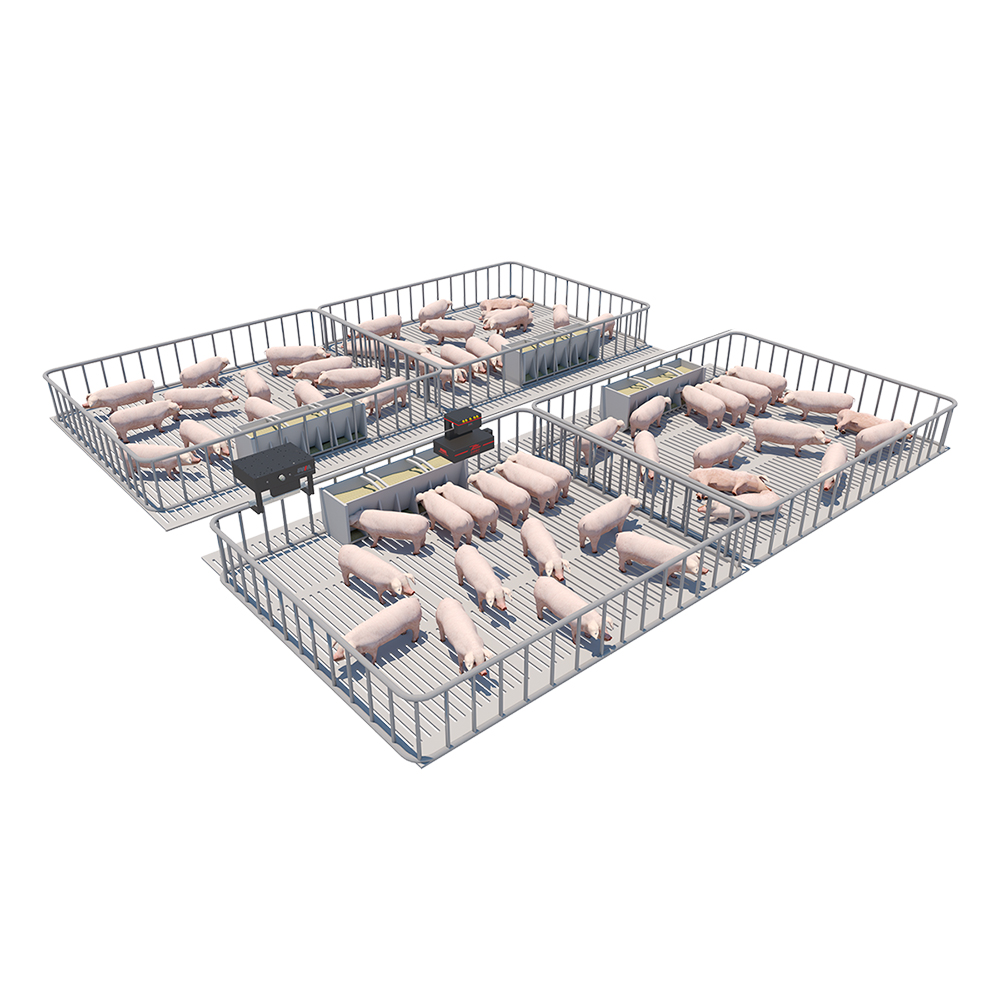 Automatic AI Pigs Health Monitor Robot Smart Swine Behavior Analysis System for Livestock Farming