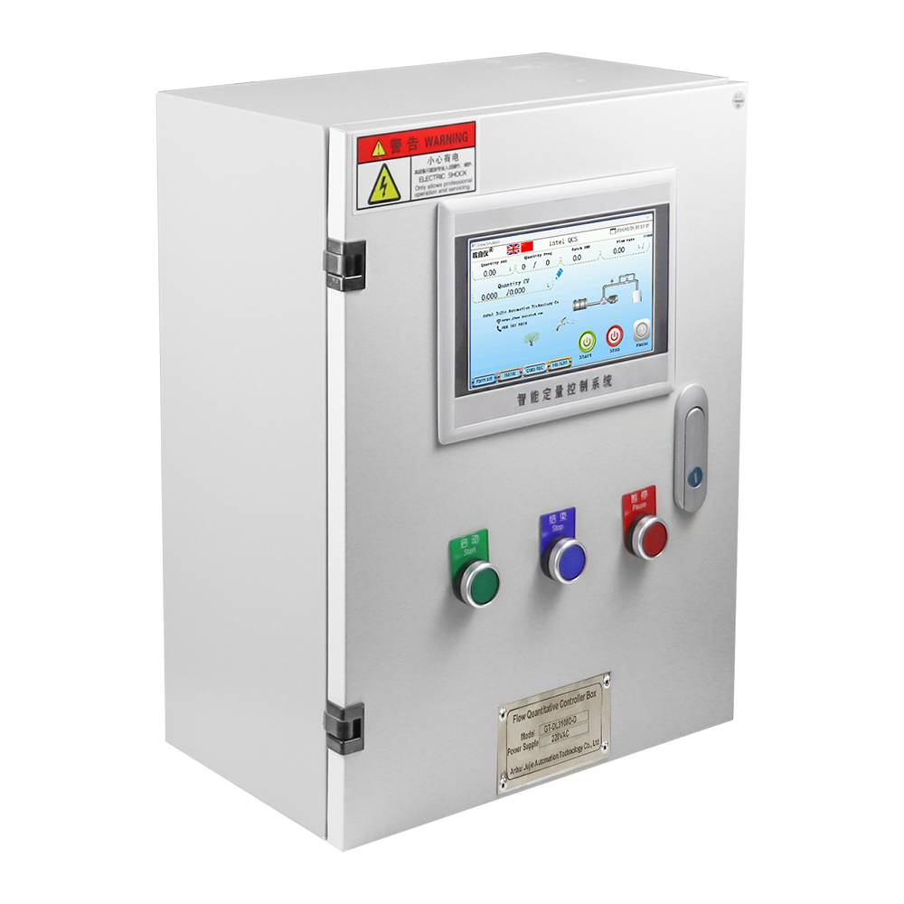 Milk Liquid Batch Filling Equipment Flow Batch Automatic Water Dispenser Water Pump Controller
