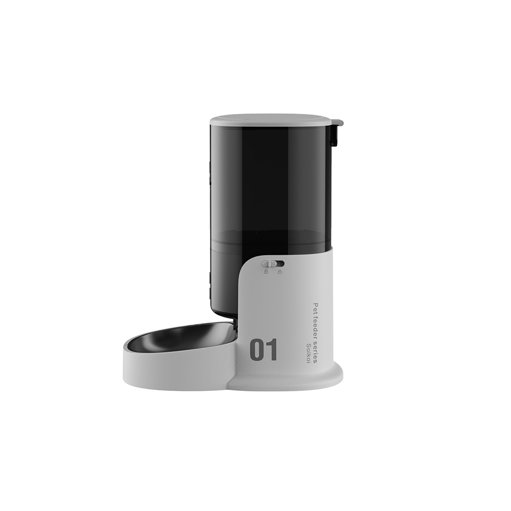 YHpet 5L WiFi APP Smart Multi-cat Health Management Automatic Feeder for Cats