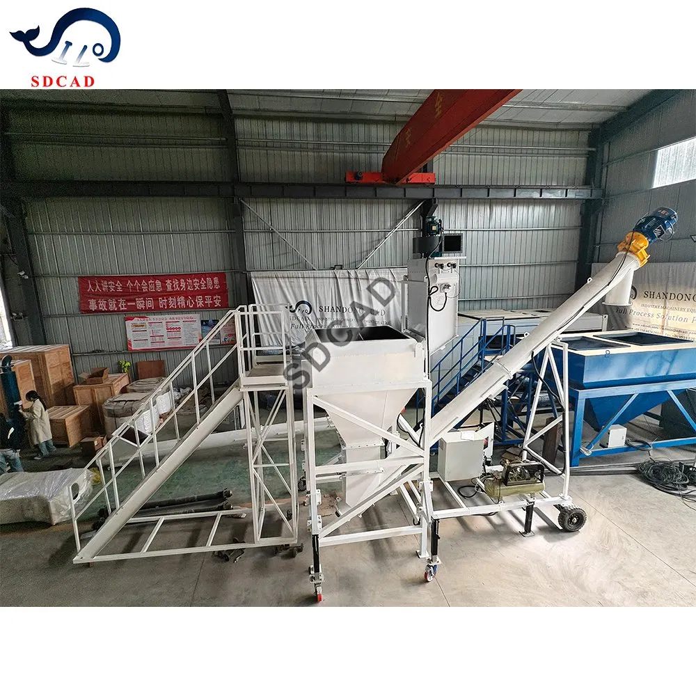 Bulk Material Cement Jumbo Bag Handling Equipment Mobile Bulk Truck Loading Systems
