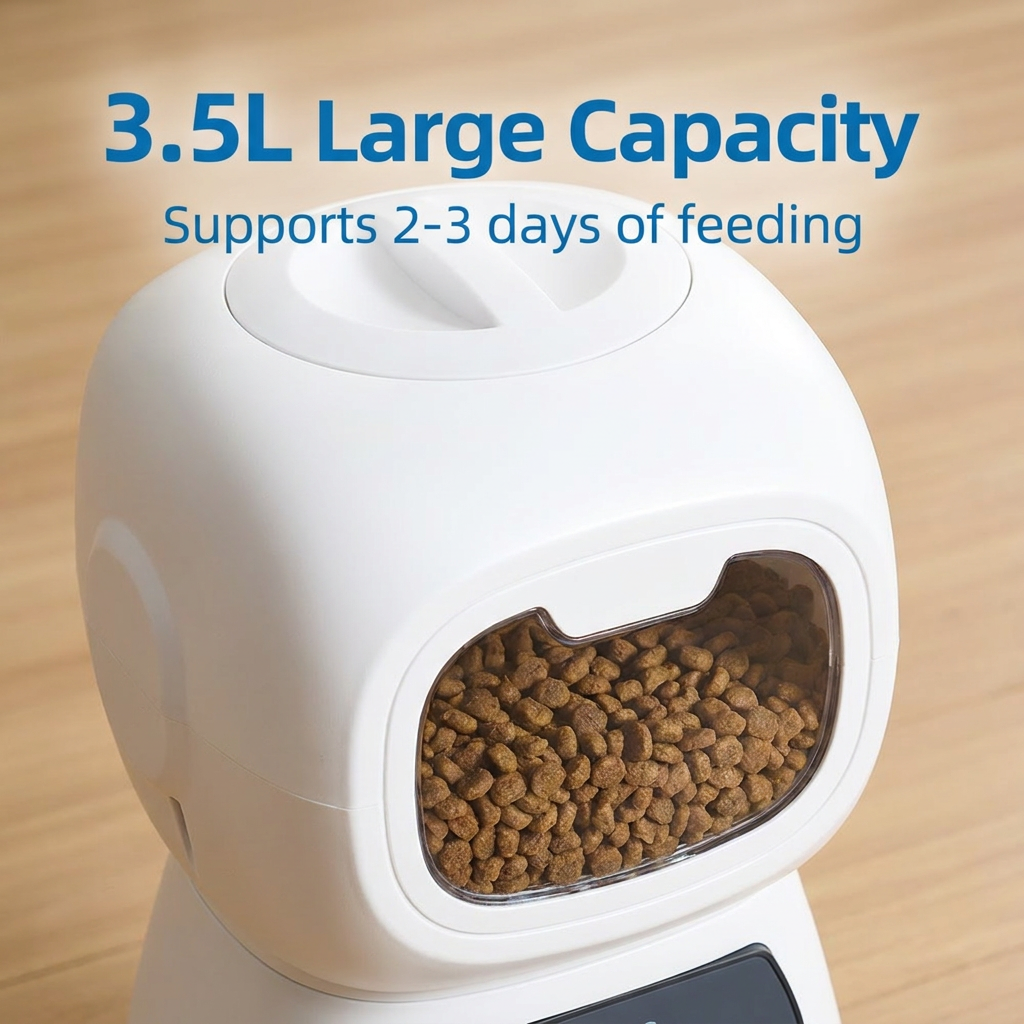 3.5L WiFi Smart Automatic Pet Feeder