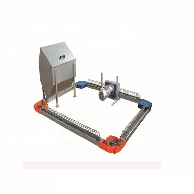 Chain Feeding Machine (Lifting Type) Flat Chain Feeding System in Breeder House