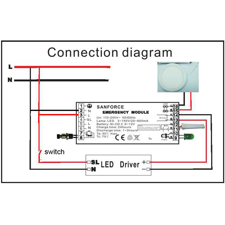 Emergency Power Pack Wiring Diagram