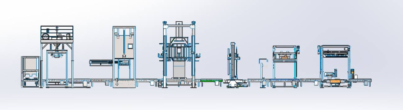 Advanced Automated Bulk Material Weighing and Packing System