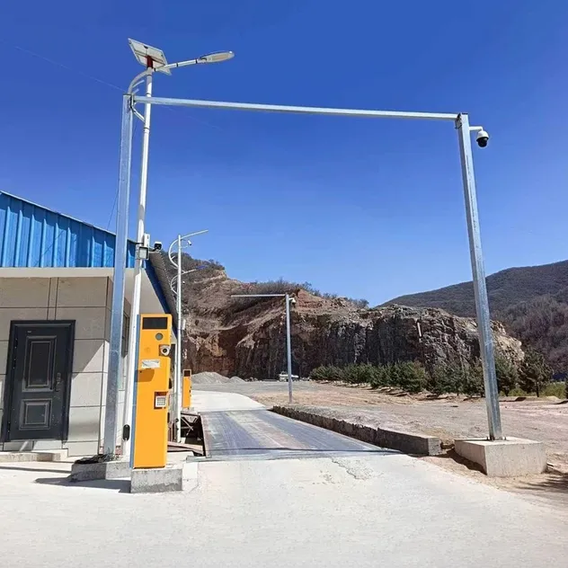 License Plate Recognition and RFID Unattended Truck Scale Weighing Truck System