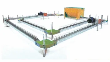 Chain Feeding Machine Flat Chain Feeding System in Breeder House