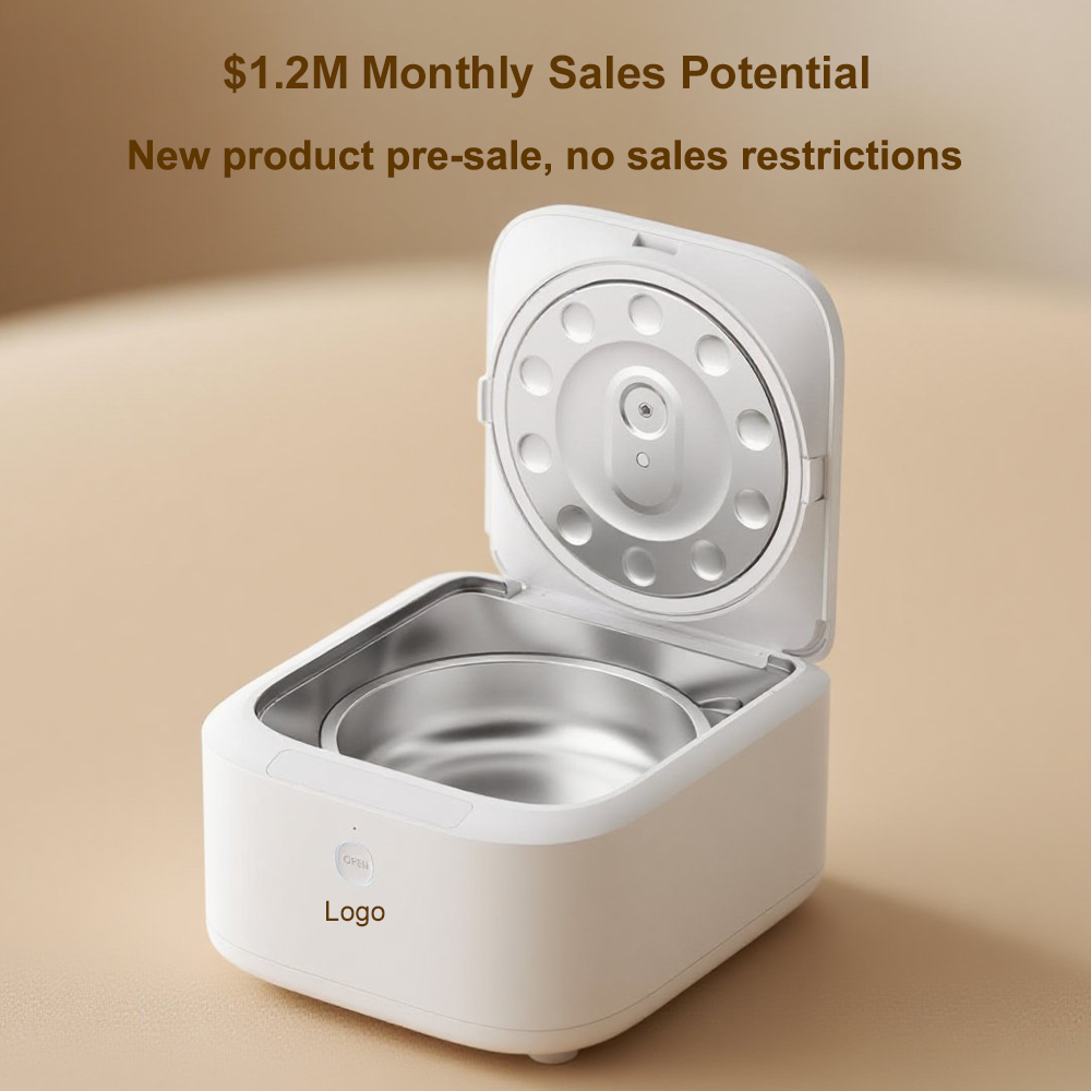 New Product Pre-sale APP-control Smart Pet Wet Food Feeder Suitable for Cats Dog Featuring Refrigeration and Heating Function
