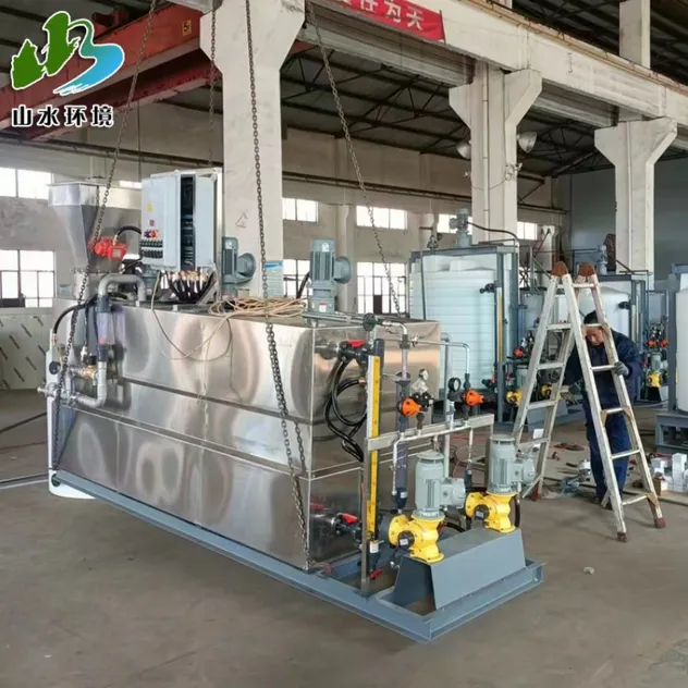 Chemical Feeding System Automatic Operation for Water Purification