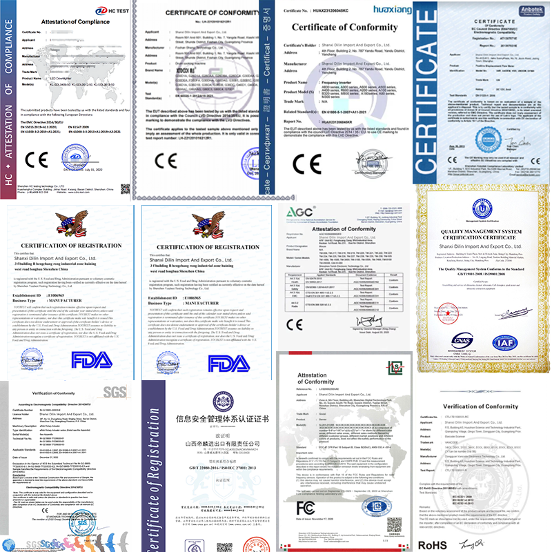 Compliance Certifications