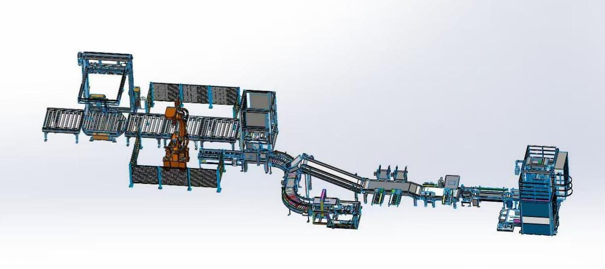 Smart Packaging Equipment Efficient Automatic Small Packer System