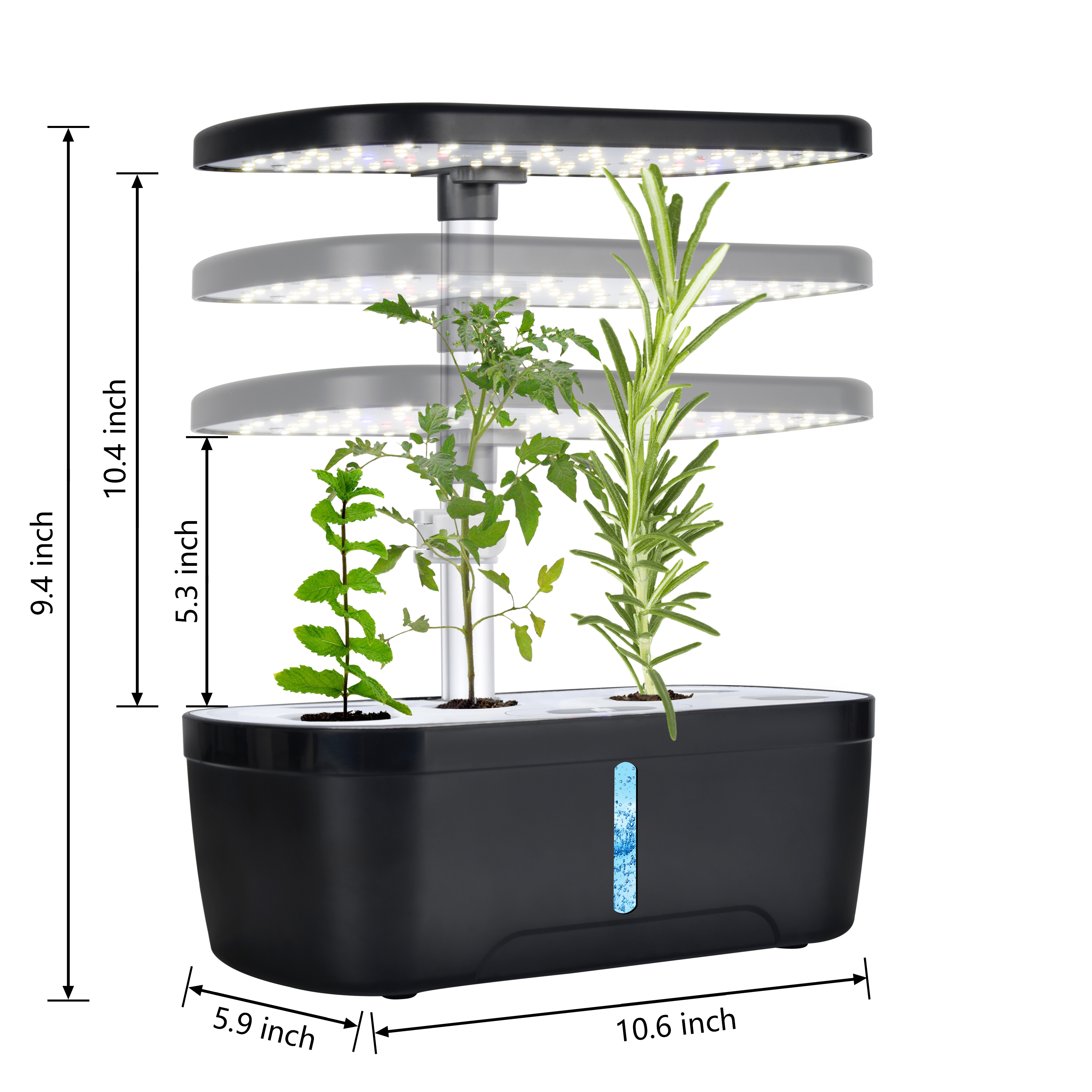 6 Pods Smart Flowerpot Smart Home Improvement Smart Pots &amp; Planters Selfwatering Plant Pot Hydroponics System