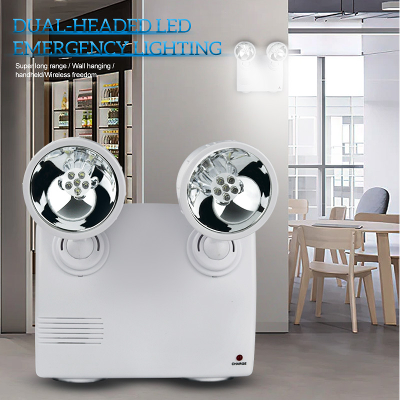 Wireless Charging LED Emergency Light LED Emergency Lighting System for Modern Homes