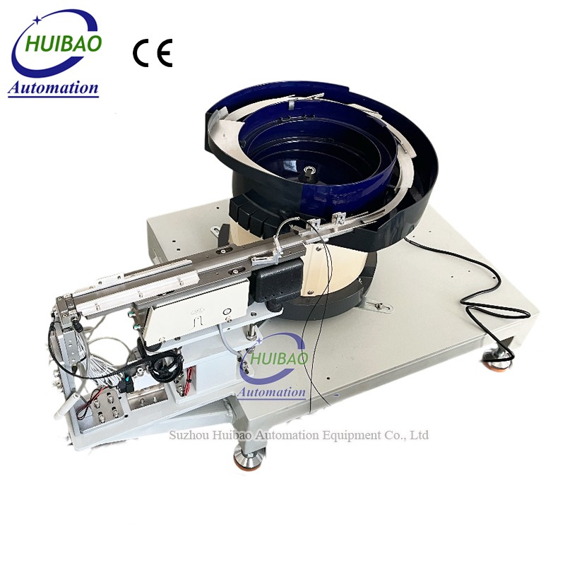 Automated Curved Parts Vibratory Bowl Feeder Feeding System With Lifting Mechanism Custom Automated Assembly Solution