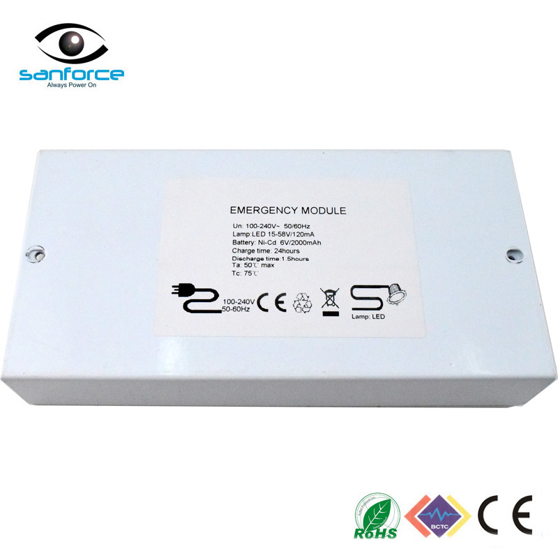 Emergency Backup Battery Connection