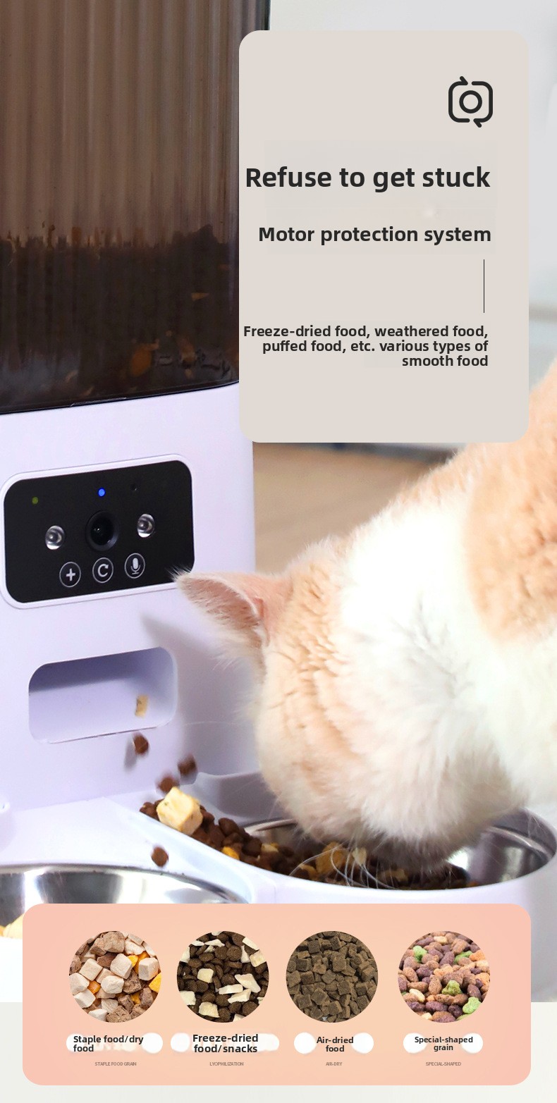 WiFi Pet Smart Automatic Feeder Showcase 8