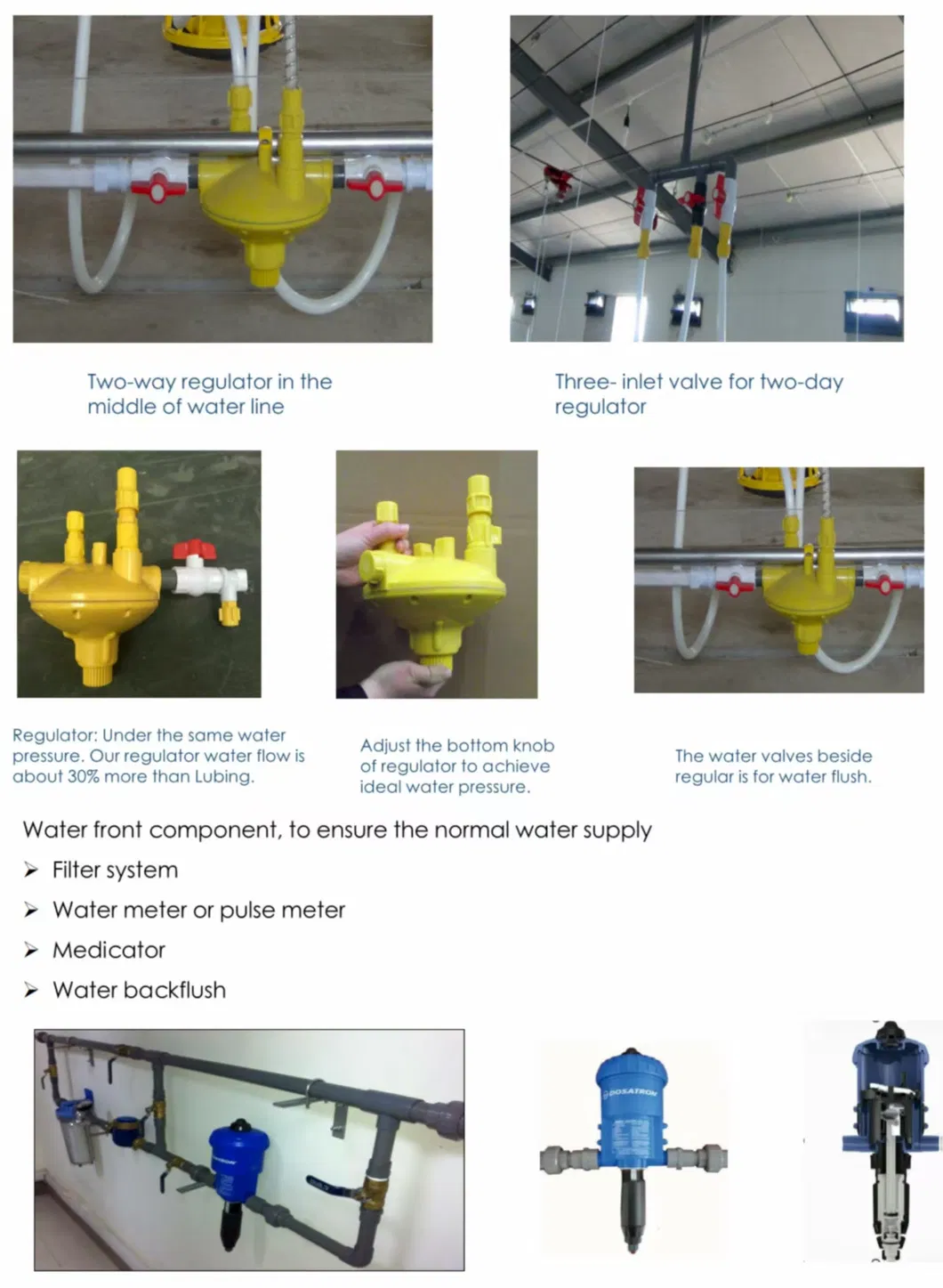 Nipple Drinking Pipe Assembly