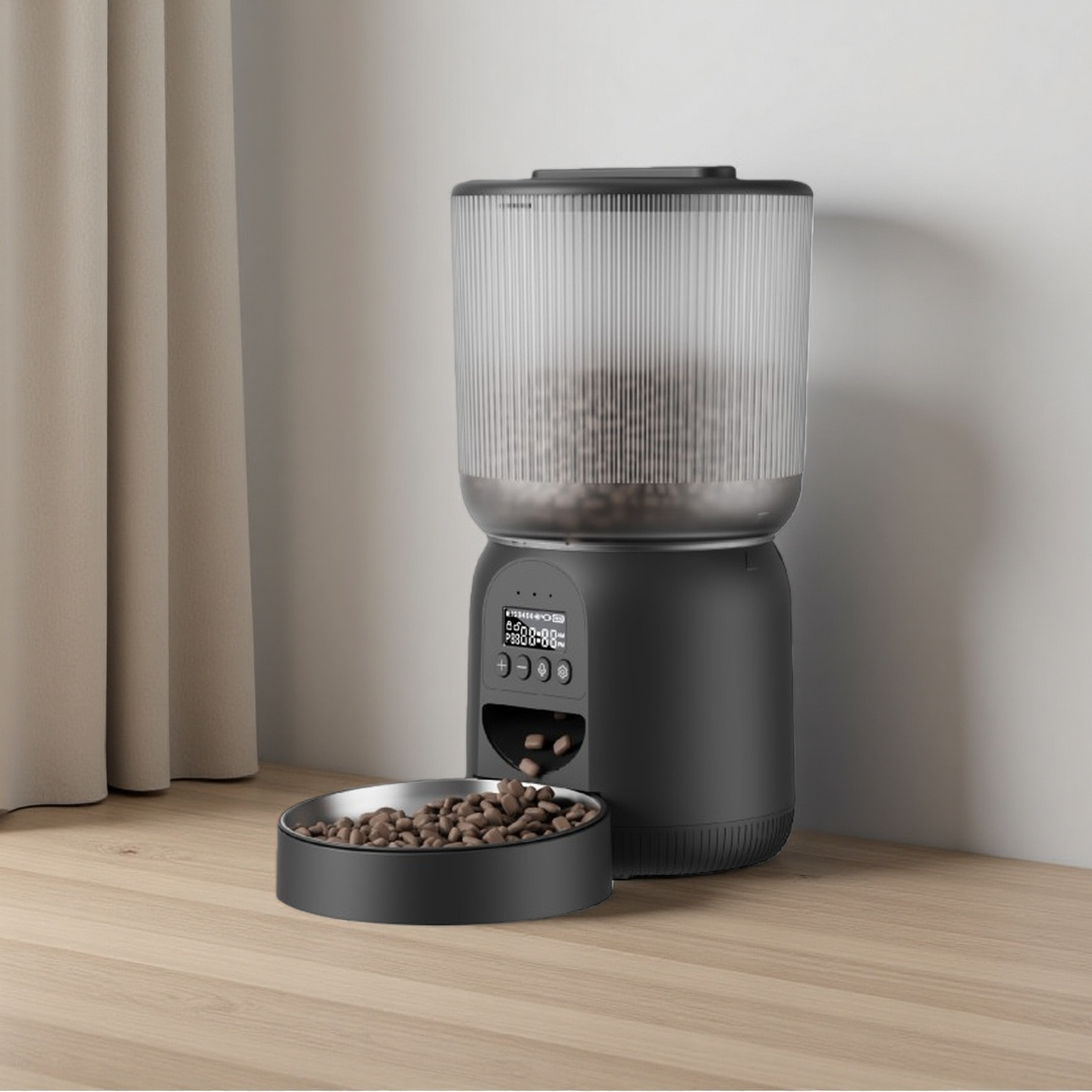 Source Factory Automatic Pet Intelligent Smart Feeder Large Capacity Cross-border Cat Dog Food Timing Feeding Smart Pet Feeder
