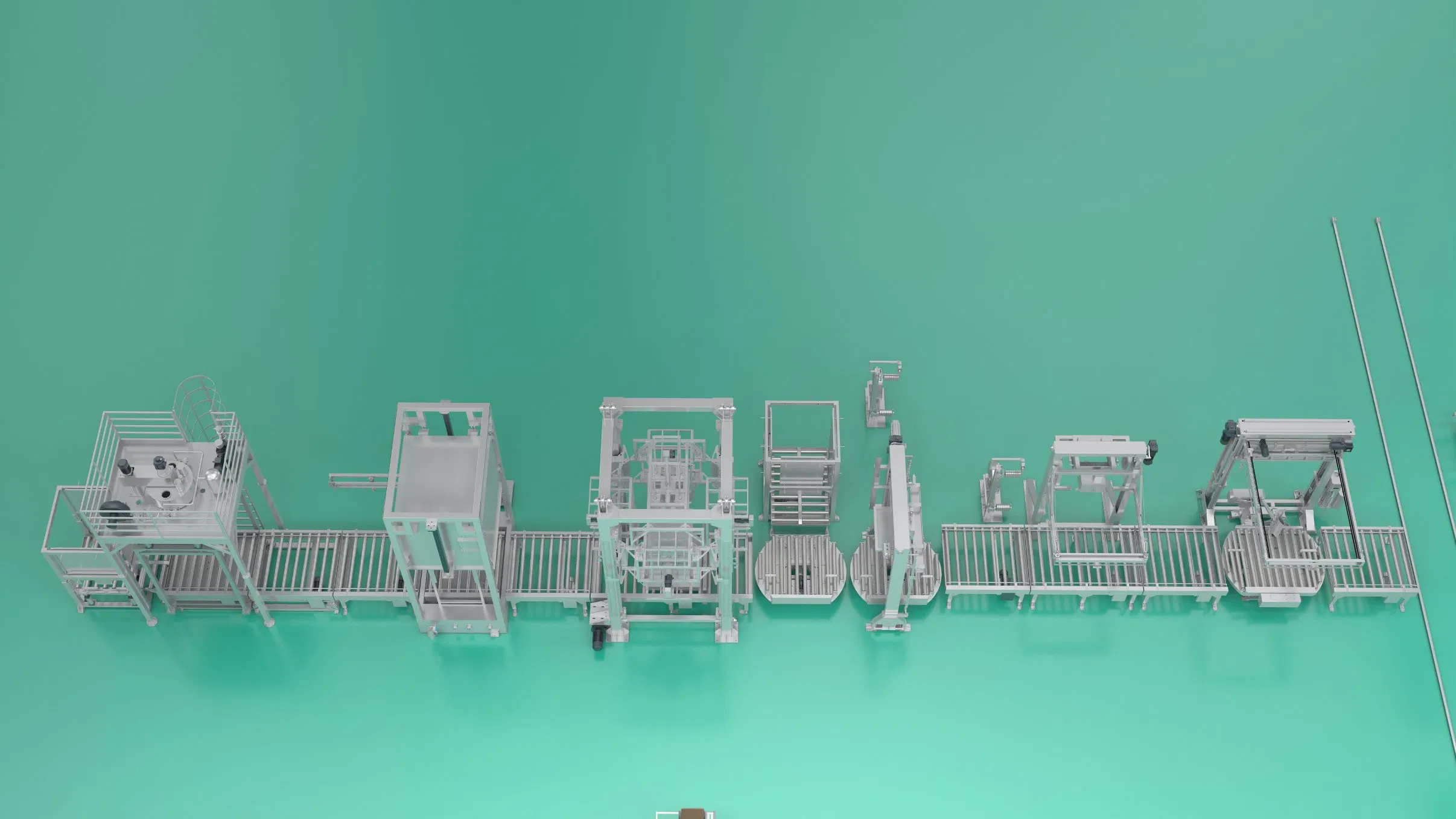 Efficient Full-Automatic Bag Filler &amp; Packing System