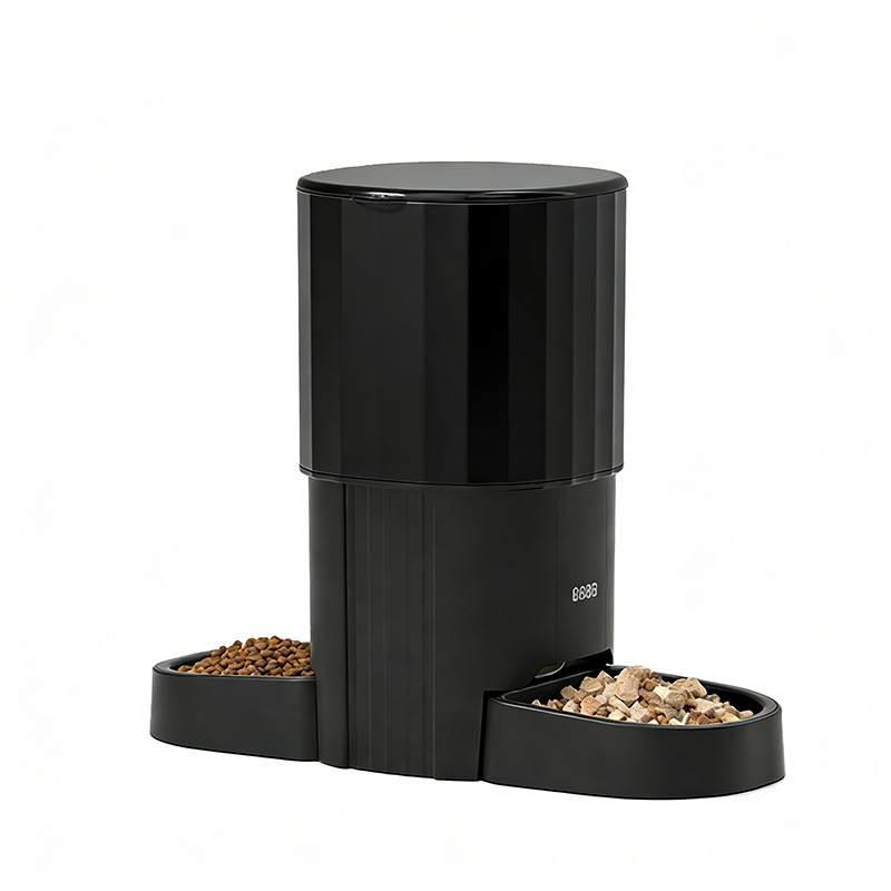 Pet Automatic Feeder Dual-Port Design 7L Capacity Wi-Fi Remote Control Scheduled Measured Dispensing Time Setting Cat Dog 1700g