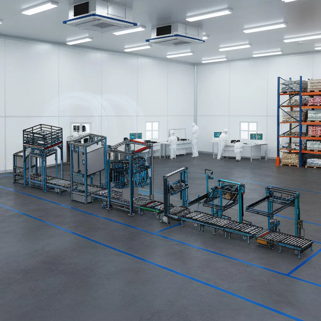 Advanced Automated Bulk Material Weighing and Packing System