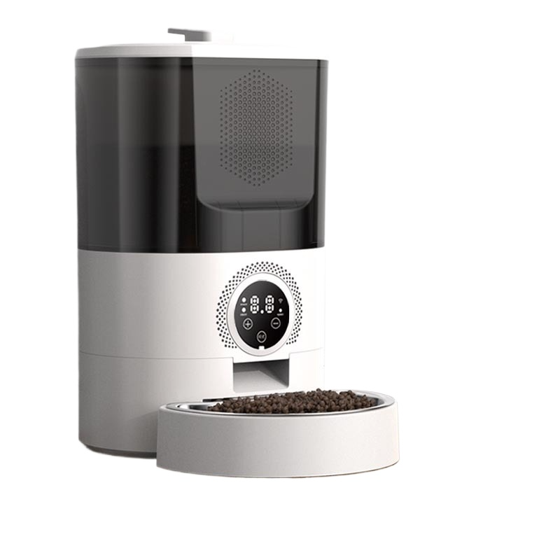 2025 Smart Pet Feeder Automatic Cat and Dog Food Dispenser with Large Capacity Portable Charge Source for Long Trips