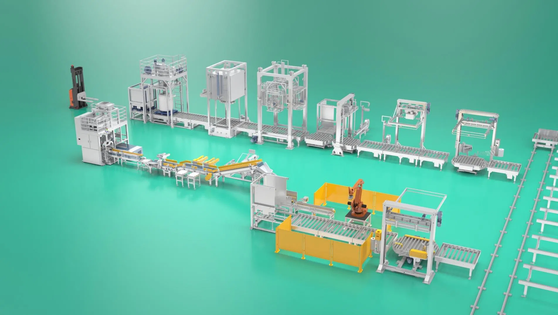 Efficient Small Bag Packing System for Versatile Applications