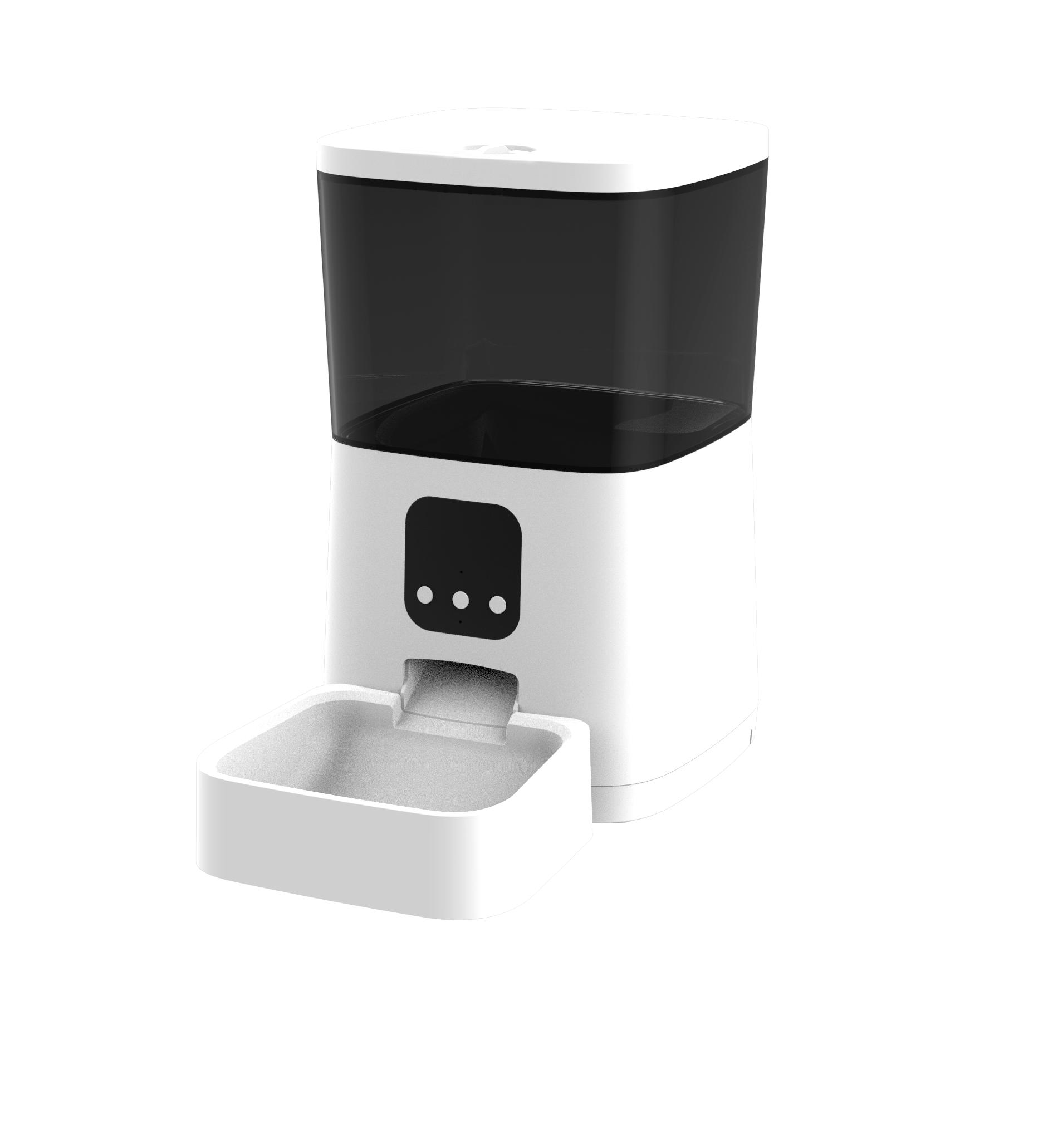 WiFi Smart Pet Feeder with HD Camera 6L Automatic for Cats &amp; Dogs App Control Night Vision Two-way Audio Stylish Food Dispenser