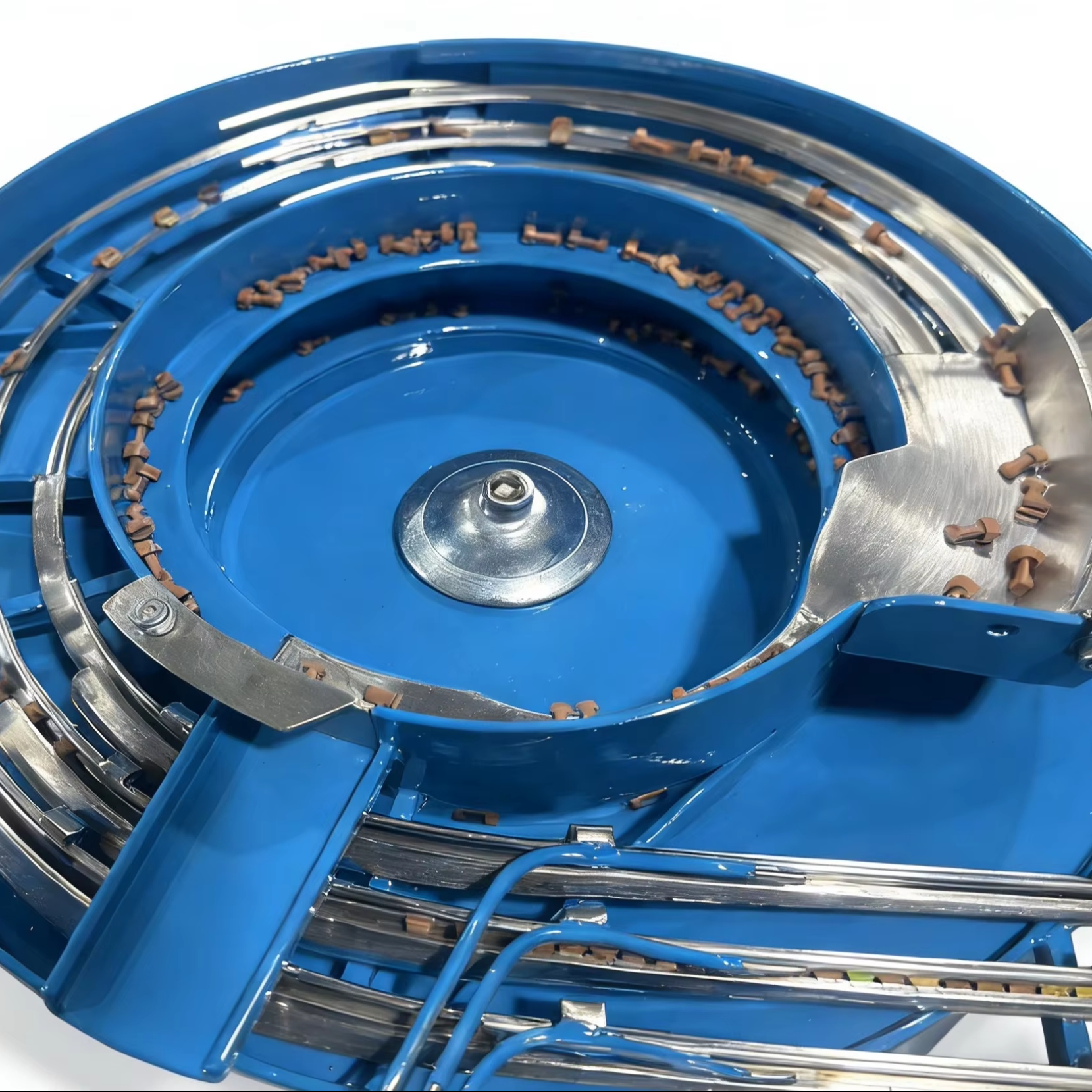 High-Efficiency Vibratory Feeder Bowl, Automated Feeding System, Replaces Manual Work