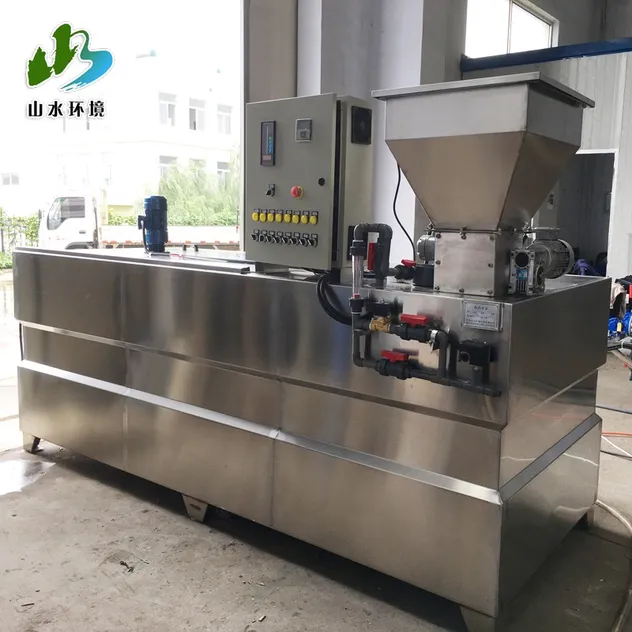 Chemical Feeding System Automatic Operation for Water Purification