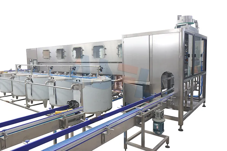 Smart PLC Controlled 5 Gallon Barrel Water Filling System for Water Production
