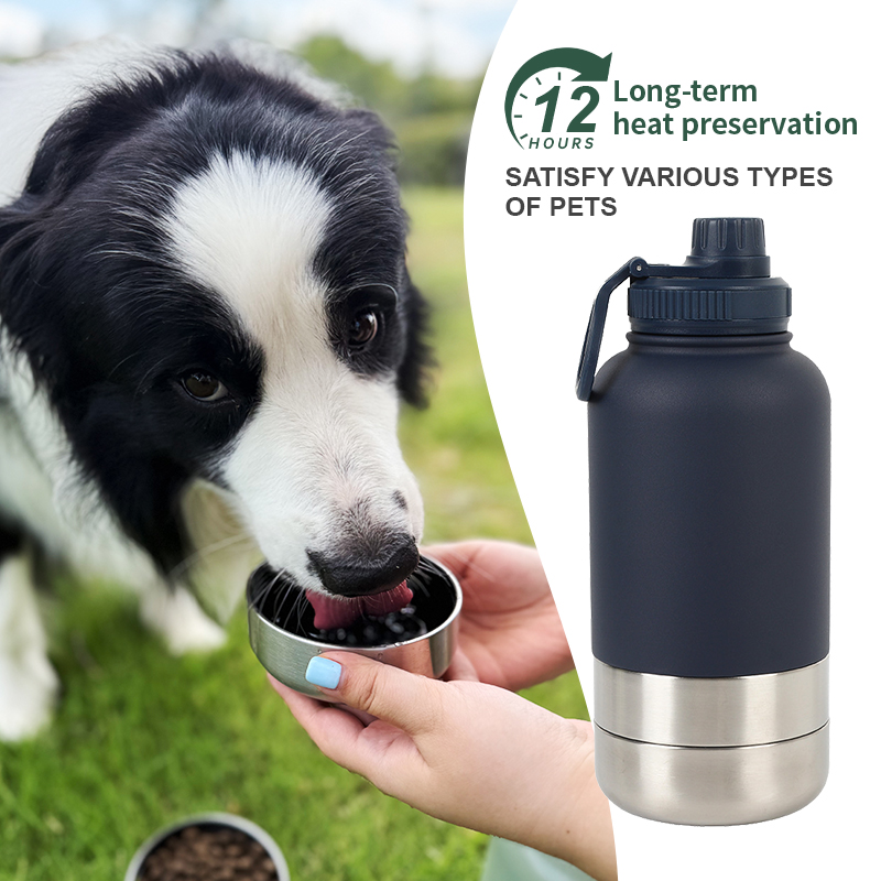 HUTUMI 3 In 1 Type New Arrivals Outdoor Travel Walking Portable Pet Dog Water Bottle For Drinks