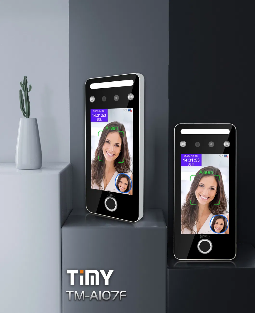 Qr Code RFID Face Recognition Attendance Access Control System
