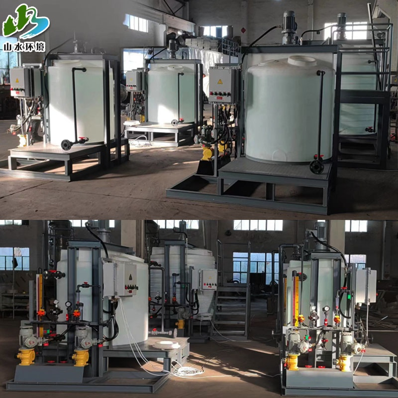 Chemical Feeding System Automatic Operation for Water Purification