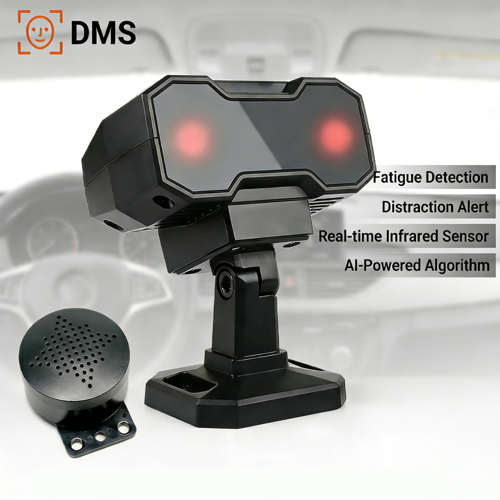 DMS AI Intelligent Driving Assistant Car Camera Anti-Tiredness Alert Fatigue Monitoring System Reverse Camera 720P AHD Custom