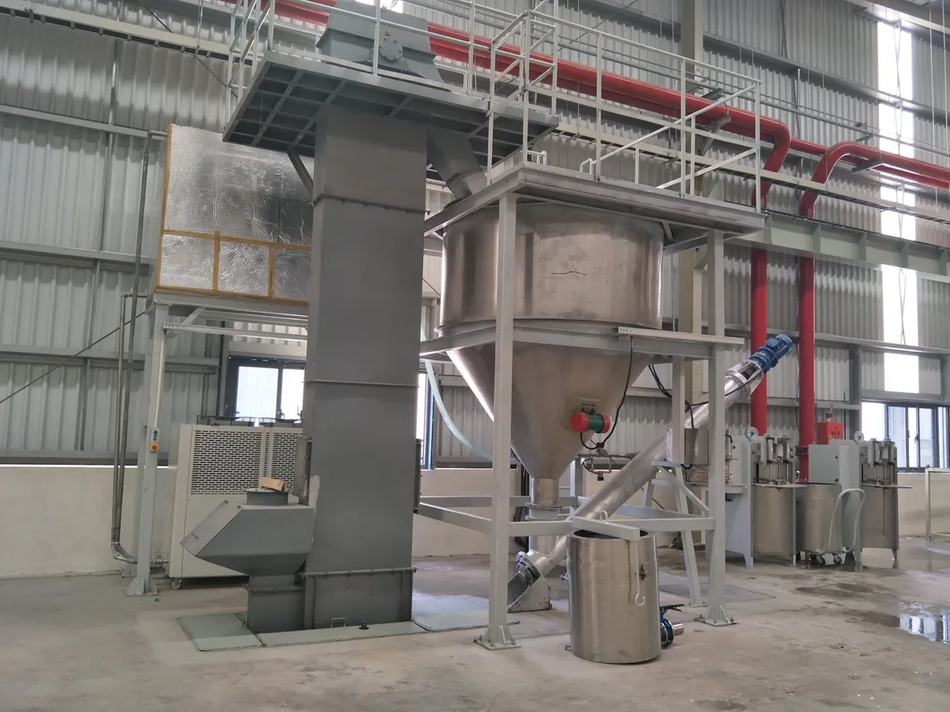 Single Working Station for Plaster Feeding Weighting System