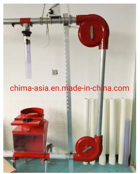 High Quality Pig Farming Equipment Automatic Auger Disc-Chain Feeding System with Corner
