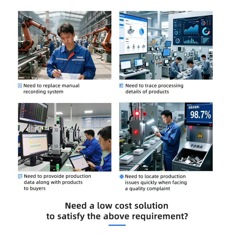 Automatic Realtime Product Data Acquisition System For Food And Drink Factory, Support Modbus, MQTT, OPCUA S7 Protocols
