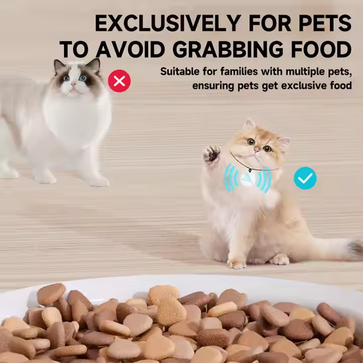 Smart Interactive Pet Feeder with Voice Call, Sensor Door, Dual-Battery Design &amp; Scheduled Meal Control for Cats &amp; Dogs
