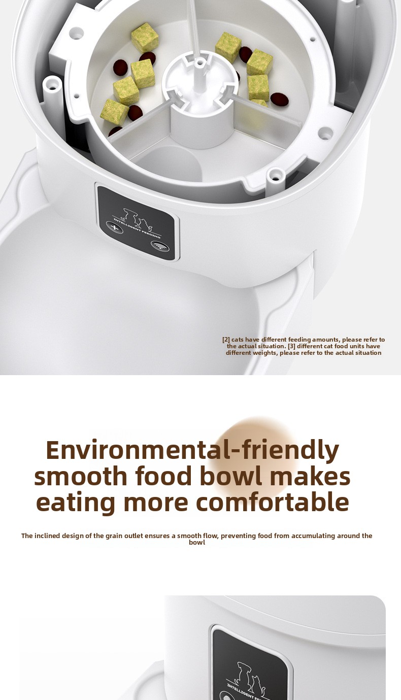 Smart Pet Feeder HD Camera Video Remote View Voice Intercom App Control Automatic Timing Pet Food Dispenser Cats Dogs