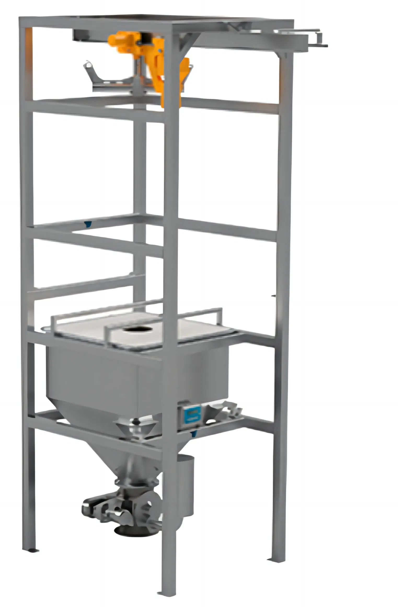 Advanced Dust-Controlled Bulk Bag Feeding System with PLC Automation