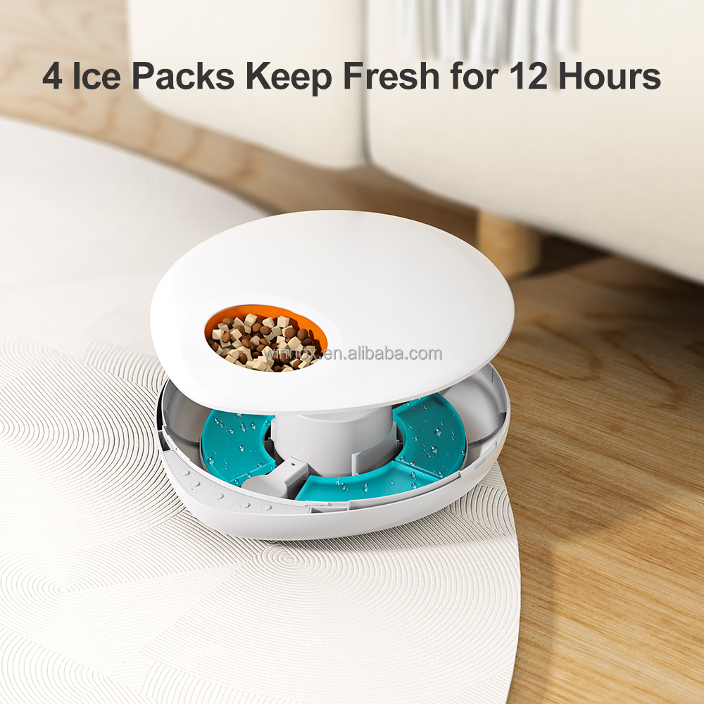 Smart Electronics Products Cat Dry Wet Food Bowl Smart App Timed Feeding Dispenser Dog Automatic Refrigerated Freshness Feeder