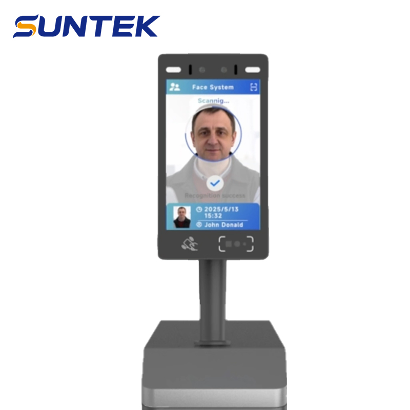 Smart Facial Terminal with Integrated RFID/NFC Card Reader Recognition System for Hotels and Offices